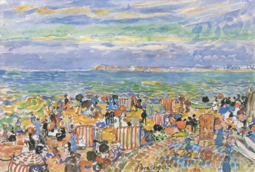 Maurice Prendergast Saint-Malo Pinturas al óleo